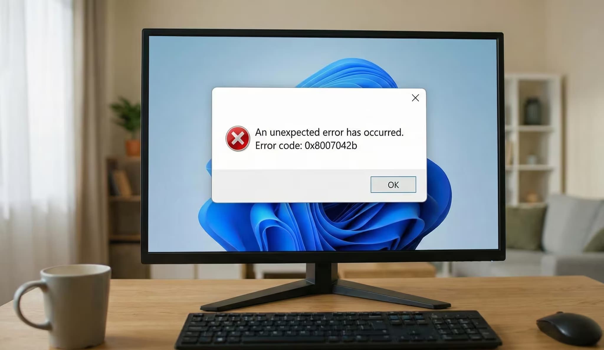 Lösung für den Windows Error 0x8007042b